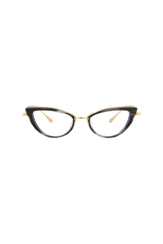 Valentino VLX Black Swirl/Yellow Gold Eyeglasses