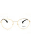 1002 - Gold /Clear demo lens