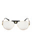 10026G - Gold  / Light Grey Mirrored Silver