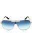 100019 - Silver  / Light Blue Gradient Dark Blue