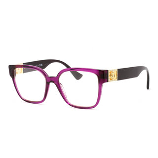 Versace 0VE3329B Eyeglasses Transparent Plum / Clear Lens-AmbrogioShoes