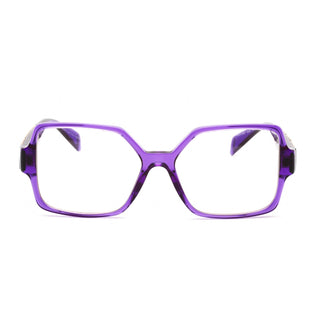 Versace 0VE3337 Eyeglasses Transparent Violet / Clear Lens-AmbrogioShoes