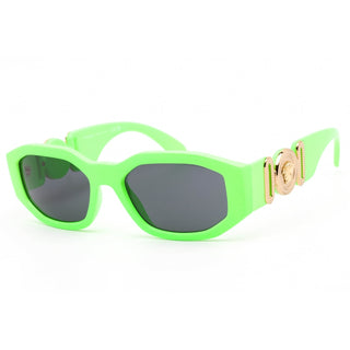 Versace 0VE4361 Sunglasses Green Flou / Grey Unisex-AmbrogioShoes