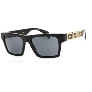 Versace 0VE4445 Sunglasses Black / Dark Grey-AmbrogioShoes