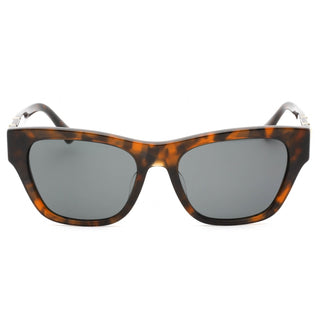 Versace 0VE4457F Sunglasses Havana / Dark Grey-AmbrogioShoes