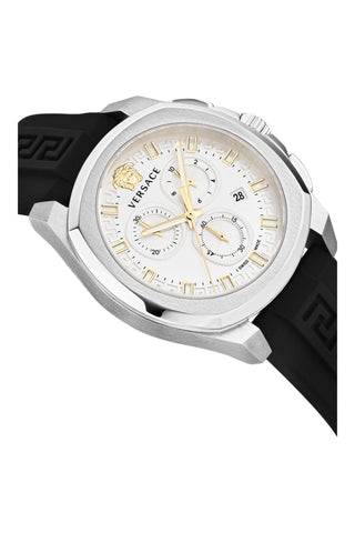 Versace Geo Chrono Strap Watch