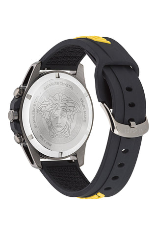 Versace Greca Action Chrono Silicone Watch