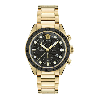 Versace Greca Dome Chrono Bracelet Watch