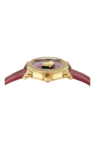 Versace Medusa Deco Leather Watch