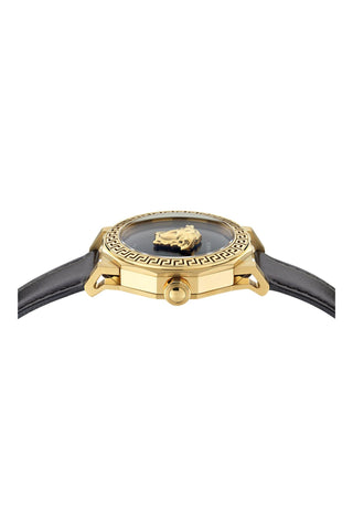 Versace Medusa Deco Leather Watch