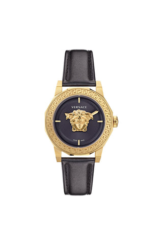 Versace Medusa Deco Leather Watch