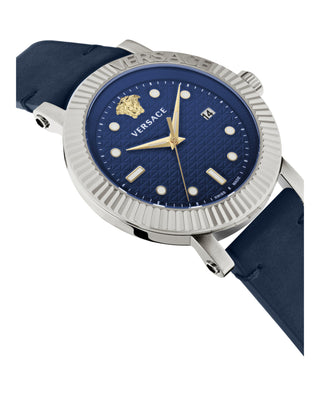 Versace V-Classic Leather Watch