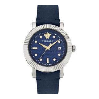 Versace V-Classic Leather Watch
