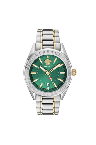 Versace V-Code GMT Bracelet Watch