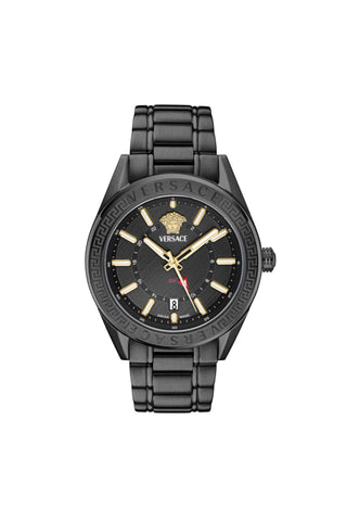Versace V-Code GMT Bracelet Watch