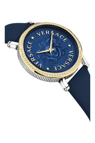 Versace V-Dollar Leather Watch