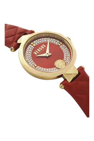 Versus Versace Covent Garden Petite Leather Watch