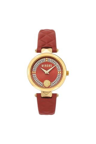 Versus Versace Covent Garden Petite Leather Watch