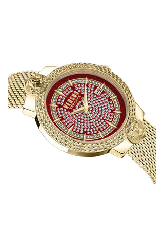 Versus Versace Mouffetard Crystal Bracelet Watch