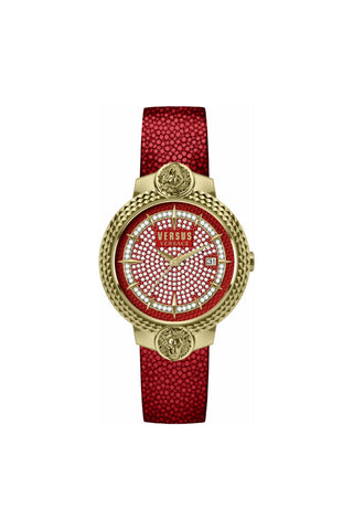 Versus Versace Mouffetard Crystal Strap Watch