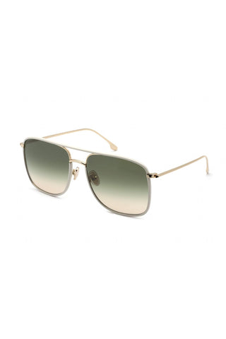 Victoria Beckham VB210SL Sunglasses Ivory / Green Women's (S)