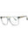 037 - TRANSPARENT GREY/Clear demo lens