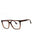 227 - BROWN HORN/Clear demo lens