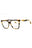 318 - STRIPED KHAKI/Clear demo lens