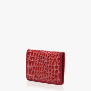 Vivienne Westwood Leather Snakeskin Embossed Small Dahlia Women's Wallet (VW104)-AmbrogioShoes