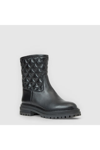 Aquatalia Zema full leather ankle boot in Black - view 2