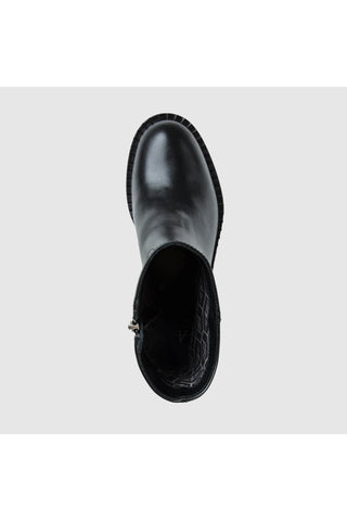 Aquatalia Zema full leather ankle boot in Black - view 3