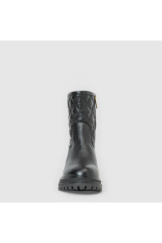 Aquatalia Zema full leather ankle boot in Black - view 5
