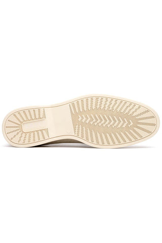Zelli Italia Suede Loafer - Bone-Dellamoda
