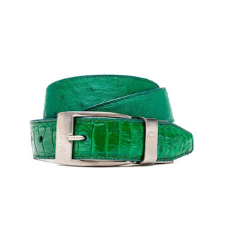 Marco Di Milano Ostrich Belt - Green