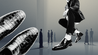 mens exotic skin shoes