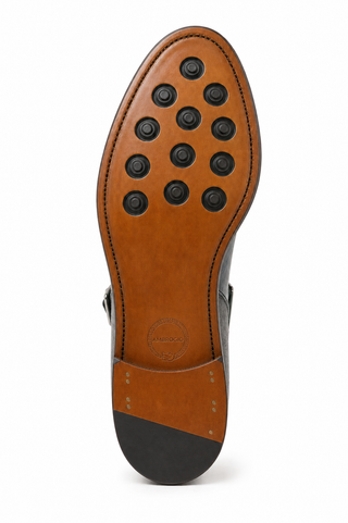 Ambrogio AMB2433 leather and rubber outsole with Ambrogio heel deboss