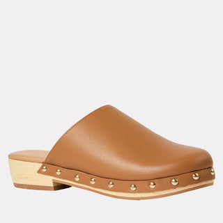 Andre Assous Jocelyn clog in Cognac leather - view 2