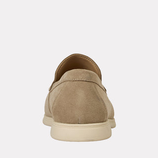 Andre Assous Mason suede loafer in Beige - sole
