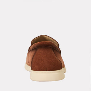 Andre Assous Mason suede loafer in Brown - sole