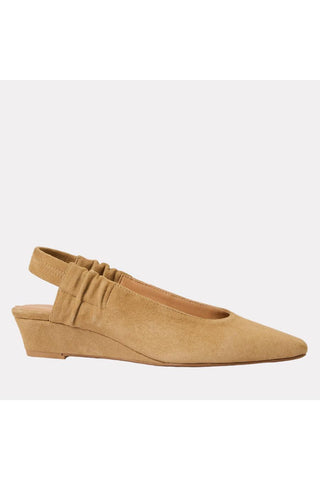 Andre Assous Odeya suede slingback heel in Sand - view 1