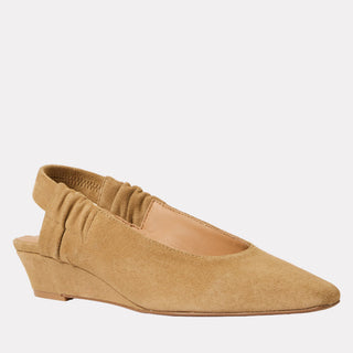 Andre Assous Odeya suede slingback heel in Sand - view 2