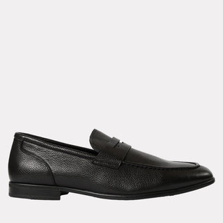 Andre Assous Thomas leather loafer in Black - front