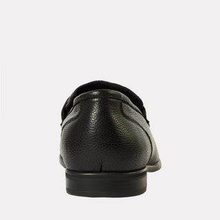 Andre Assous Thomas leather loafer in Black - sole