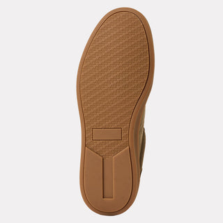 Andre Assous Xander suede sneaker in Taupe - detail