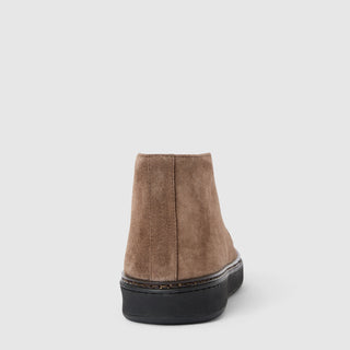Aquatalia Bronte taupe suede chukka boot - view 6