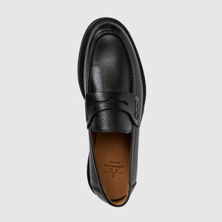 Aquatalia Bucarest black leather loafer - view 4