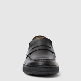 Aquatalia Bucarest black leather loafer - view 5