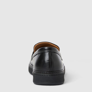 Aquatalia Bucarest black leather loafer - view 6