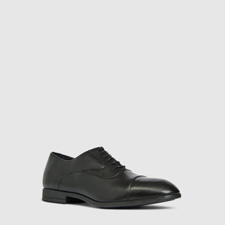Aquatalia Centro black leather Oxford - view 2