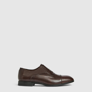 Aquatalia Centro dark brown leather Oxford - view 1